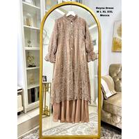 Gambar 2 REYNA DRESS GAMIS REYNA PESTA MODERN / GAMIS KONDANGAN TERBARU SUPER MEWAH PAYET PREMIUM CERUTY BABYDOL / DRES OUTER WISUDA BROKAT LEPAS PASANG MODIS / GAMIS TILLE BROKAT TERBARU VIRAL MEWAH / OUTER KEBAYA BROKAT / ROMPI KEBAYA / GAMIS OUTER BRUKAT dari NY OFFICIAL undefined 2 Tokopedia