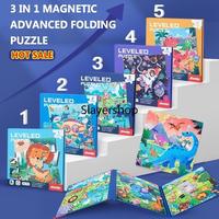 Gambar Buku Puzzle Magnet / Booklet Magnetic Puzzle 3 in 1 Dengan 5 Step Variasi Mainan edukasi anak - tales dari Syamco. undefined 1 Tokopedia
