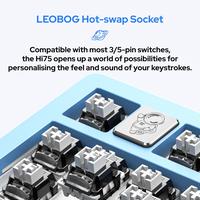 Gambar EPOMAKER x LEOBOG Hi75 Kit 75% 81-Key Type-C Wired with South-Facing Gasket Structure Mechanical Keyboard Kit for Win/Mac dari Wrudestro Store undefined 5 Tokopedia