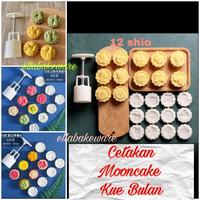 Gambar Cetakan Mooncake Kue Bulan kue kering 50 gr Cetakan Kue putri mandi kue talam dari Jekichen1 undefined 1 Tokopedia