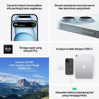 Gambar Apple Iphone 15 | 15 Plus 128 256 512 GB Garansi Resmi Ibox dari Kelontong Ikhsan undefined 4 Tokopedia