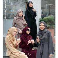 Gambar Mazaya Abaya By Saina HIjab gamis cantik elegant s simple busui frendly abaya turkey with pashmina y dari tkay haulan undefined 3 Tokopedia