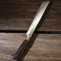 Gambar TJAP MATA PISAU Stainless Steel Serbaguna Type JAVA 35cm Tajam Tahan Lama dengan Sarung Kulit Sapi 100% untuk Potong Efektif - 250MM dari JAYA ABADI PERKAKAS - GLODOK undefined 2 Tokopedia
