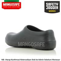 Gambar Safety Jogger Bestclog / Sepatu Best Clog Karet Kerja Dapur Chef Koki / Sepatu Lab Medis Medical Laboratorium Anti Slip Pendek Low Cut Slip On / Sepatu Rubber Proyek Hitam dari TOKO ABADI MEDAN undefined 1 Tokopedia