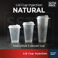 Gambar Tutup Gelas Plastik Minuman Cup Injection 14Oz 16Oz 24 Oz Isi 25Pcs dari TOKO SUMBER SENTOSA1 undefined 4 Tokopedia