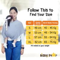 Gambar Gendongan Depan Model Terbaru 2023 Gendongan Bayi Kaos GEOS 2in1 Baby Star / Bright Star Gendongan Bayi Kantong Geos Bayi Baby Depan Hipseat Kangguru Selendang Bayi BY-76 GB Bunda BEST SELLER dari BABY CARE 01 undefined 4 Tokopedia