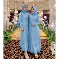 Gambar GERALDA - DRESS BAJU GAMIS BRUKAT BROKAT IMPORT S M L XL XXL PREMIUM RENDA S WARNA HIJAU WARDAH UNGU LAVENDER DUSTY PINK MUDA HIJAU BOTOL TUA MUDA BIRU MUDA TUA NAVY ABU ABU TUA MUDA Y MOCCA MILO COKLAT SUSU COKSU KUNING MUSTARD MAROON HITAM PUTIH dari daryani olshop undefined 5 Tokopedia
