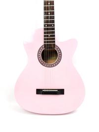 Gambar Gitar Akustik Pemula Warna Pink Model Coak Senar String Murah Jakarta buat Belajar dari eksotic undefined 3 Tokopedia