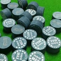 Gambar ZAN HYBRID MAX Pool Billiard CUE TIP-8 Layers-14 mm- Leather Tip dari Sabbag Store undefined 2 Tokopedia