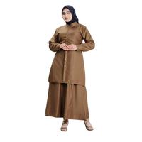 Gambar HUMAIRAH SET PEMDA / GAMIS PEMDA BAHAN TOYBO KHAKI TUA SERAGAM PNS/ASN/PEMDA/GURU/ MODEL TERBARU & TERMURAH dari riski oneway undefined 5 Tokopedia