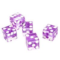 Gambar 5pcs High-grade Acrylic Transparent Dice D6 19mm Casino Dice with Razor Edges XXUF dari Eliz ACC undefined 5 Tokopedia