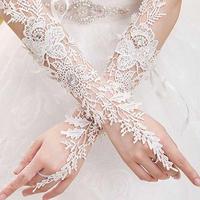 Gambar Sarung Tangan Pengantin Lace Bridal Wedding Gloves Sarung Tangan Etiket Gaun Warna Putih Aksesoris Wedding dari kakwjwj undefined 2 Tokopedia
