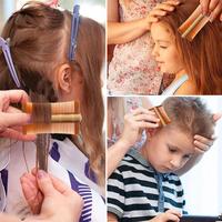 Gambar Double Sided Head Lice Comb Professional Lice Flea Removal Hair Combs Ultra-Dense Scalp Massage Comb Children Pet Hair Cleaning dari Kalisa Barokah undefined 5 Tokopedia