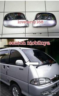 Gambar cover spion CHROME khusus untuk daihatsu NEO ZEBRA ESPASS dari RANCO SHOP undefined 2 Tokopedia