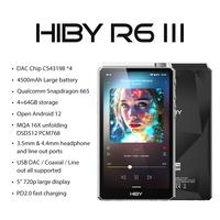 Gambar HiBy R6III 2025 / R6 Gen 3 Android 12 Music Player MP3 USB DAC HIFI WiFi Bluetooth 5.0 CS43198 *4 MQA16x DSD512 PCM768 4500mAh dari toko berkahhh33 undefined 1 Tokopedia