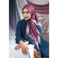 Gambar Hijab Segi Empat Arashi Combo Scarf Cople Gamis Yeisha Shibori dari menari hijab undefined 1 Tokopedia