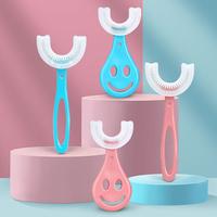 Gambar Cute Creative Cartoon Heart Smile U Shape Manual Soft Silicone Toothbrush 360 Degrees Teeth Health Care Brush for Baby Children dari JOYA VIP undefined 4 Tokopedia