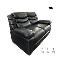 Gambar Einstein Sofa 2 Seater Kulit Karisma / Sofa Dua Dudukan Double Seat Oscar Leather Kain Bludru Custom dari Einstein Furniture Market undefined 5 Tokopedia