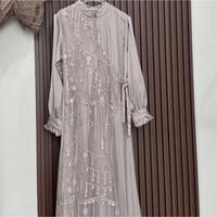 Gambar Gamis kondangan remaja Kinar Gamis Brokat Burgundy Premium Maxi Dress Pesta Exclusive Kekinian Laris dari ibu dasini LLaz undefined 3 Tokopedia
