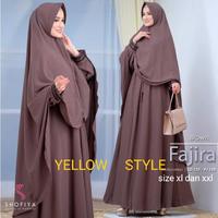 Gambar FAJIRA GAMIS MUSLIMAH TERBARU UDAH PLUS HIJAB MODEL SYAR I TERBAIK dari girl like gamis undefined 3 Tokopedia