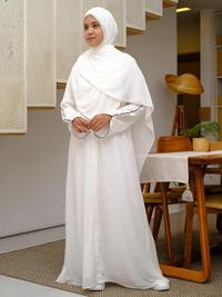 Gambar OKmusllim- Gerai Hawa - Shafana Abaya Terbaru Gamis Dress Muslim Syari Elegan Baju Akad Nikah Wanita dari tkoay undefined 3 Tokopedia