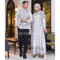 Gambar baju couple pasangan gamis pesta mewah elegan baju couple keluarga baju couple pasangan lebaran 2025 dari ibu dasini LLaz undefined 3 Tokopedia