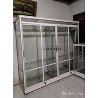 Gambar Eyal Lemari Display Baju Etalase Baju Pakaian Jumbo 2M Sliding Bali dari Eyal Furniture undefined 1 Tokopedia