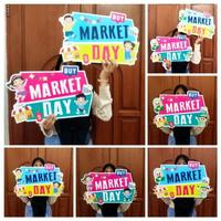 Gambar Craft Topia - ! BOARD PAPAN STEROFOAM MARKET DAY DEKORASI STAND BACKDROP dari Craft Topia Decoration undefined 1 Tokopedia