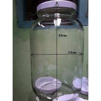 Gambar PROMO TERLARIS TOPLES KACA 3,5LITER UNTUK FERMENTASI dari gudilshop undefined 2 Tokopedia