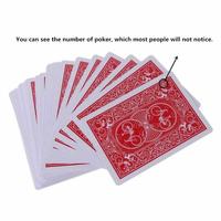 Gambar Marked Stripper Deck Playing Cards Poker Magic Tricks Close Up Magic Props Easy Magic Trick Party Table Games Gift for Kid Child dari OOM MMM undefined 4 Tokopedia