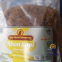 Gambar Abon Sapi cap Ayam Kampung 1Kg Boyolali 1 Kg HALAL Sapi Asli Premium dari toko sriyana undefined 3 Tokopedia