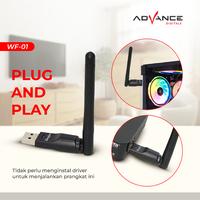 Gambar REKOMENDASI WIFI DONGLE USB WIRELESS ADAPTER RECEIVER WF-01 KOMPUTER PC LAPTOP SET TOP BOX 150MBPS ORI dari STARLIGHT.COM undefined 5 Tokopedia