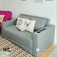 Gambar Sofa Bed selonjoran minimalist dari Grasters undefined 1 Tokopedia