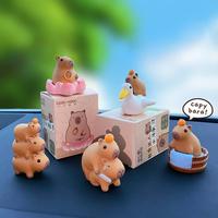 Gambar TOKKADO Capybara Figure Pajangan Original Miniatur Dekorasi Hiasan Kapibara Lucu dari azero store undefined 5 Tokopedia