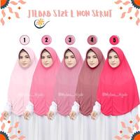 Gambar Mylaa Hijab Size L NON SERUT Jilbab Instan Anak Sekolah atau Dewasa Bahan Kaos PE hijab bergo seperti rabbani Muslim Kerudung dari Harmon Day undefined 5 Tokopedia