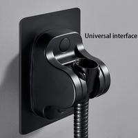 Gambar Shower Head Holder Brackets Black Suction Cup Wall Mount Adjustable Support For Bathroom Accessories Without Drill Stand Bath dari muttopirahhijab573 undefined 1 Tokopedia