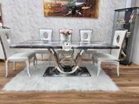 Gambar Sasson Meja Makan Marmer Import 180 X 90 Kaki Stainless Full Anti Karat Bali dari Sassons Furniture undefined 2 Tokopedia