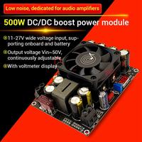 Gambar 1 Piece Zk-Pw500 Boost Board Module Black Plastic With Voltage Display 500W Voltage Charger Step Up Module dari Laksita pedia undefined 2 Tokopedia