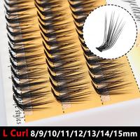 Gambar 8-15Mm L Curl False Eyelashes Mink Lashes Oblique Winged Segmented Individual Cluster Eyelashes Natural 10D/20D Cosplay dari manster ngalungsar undefined 5 Tokopedia