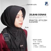 Gambar KERUDUNG DINAS PERAWAT Jilbab Putih Tebal Instan dari Harmon Day undefined 2 Tokopedia