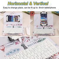 Gambar Compex- Portable Keyboard dan mouse untuk hp Android dengan Lucu PU Kulit Kasus Mini Keyboard hp Adjustable Pemegang Kompatibel dengan Keyboard hp Android Vivo Realme OPPO Huawei Xiaomi Samsung dari sumarbitia undefined 4 Tokopedia