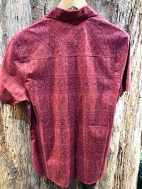 Gambar Kemeja Batik Eiger Lengan Pendek Kambera - Red - XL dari Otdor Store undefined 2 Tokopedia