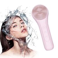 Gambar New Portable Wireless Charging Ultrasonic Vibration Face Pore Cleaning Electric Waterproof Silicone Facial Cleansing Brush dari sri yono gasur undefined 1 Tokopedia