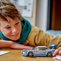 Gambar LEGO Speed Champions 76917 2 Fast 2 Furious Nissan Skyline GT-R (R34) (319 Pieces) Mainan Susun (9 Tahun+) dari Hapsa stores undefined 5 Tokopedia
