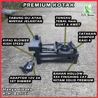 Gambar KOMPOR OLI BEKASBIRU SIAP PAKAI KOMPOR MINYAK JELANTAH KOMPOR BAHAN OLI BEKAS SIAP PAKAI BESAR KOMPOR OLI BEKAS MURAH TERMURAH KOMPOR OLI BEKAS BLOWER JUMBO MINI KOMPOR OLI BEKAS KOMPLIT KOMPOR SOLAR KOMPOR MINYAK GORENG KOMPOR MINYAK SAYUR 2 TUNGKU - Premium Kotak dari Lucky Mart 9 undefined 2 Tokopedia