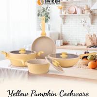 Gambar YELLOW PUMPKIN COOKWARE SET PANCI SULTAN ORIGINAL PRODUK SWIDEN dari Lucky Mart 9 undefined 5 Tokopedia