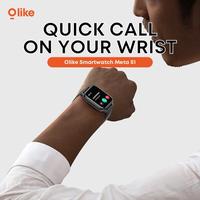 Gambar Pt Errick Gafaru- [ Terlaris ] Smartwatch Olike Meta S1 Call Ip67 Original 100% Garansi Resmi 12 Bulan Official Store Mall Ori Murah Termurah Promo Gelang Jam Tangan Pintar Smart Watch Bisa Wanita Pria Anak Chat Wa Telp Cewek Cowok -Bisa Grab Dan Gosend dari PT ERRICK GAFARU undefined 5 Tokopedia
