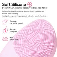 Gambar Electric Facial Cleansing Brush Silicone Ultrasonic Vibration Face Cleanser Deep Pore Blackhead Cleansing Skin Face Massager dari sri yono gasur undefined 4 Tokopedia