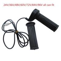Gambar Universal Handle Sepeda Listrik / Handle Grip Gas / Throttle Handle Grip Sepeda Roda Tiga Listrik - Hitam dari Yuan-K undefined 4 Tokopedia