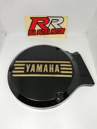 Gambar cover tutup blok bak block mesin magnet mahnet mahnit kiri original ori yamaha rxking rxk rx king cobra kobra tua lama old hitam list gold nos 1MF dari Glamorista Store undefined 1 Tokopedia